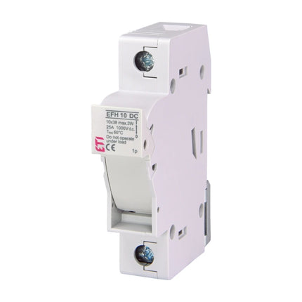 Elemento fusibile CC 1P 25 A, 10 x 38 mm, EFH 10 CC, ETI