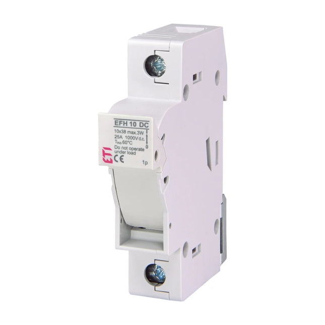 Elemento fusibile CC 1P 25 A, 10 x 38 mm, EFH 10 CC, ETI