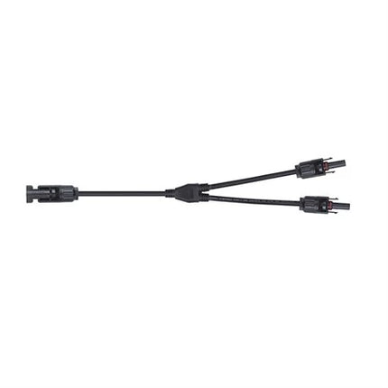 Connettore solare GETI MC4: 2 prese femmina – 1 spina maschio, 30 cm