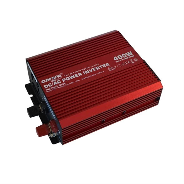 CARSPA 12V/230V 400W pure sine wave inverter with USB