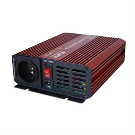 Inverter CARSPA 12 V/230 V da 400 W a onda sinusoidale pura con porta USB