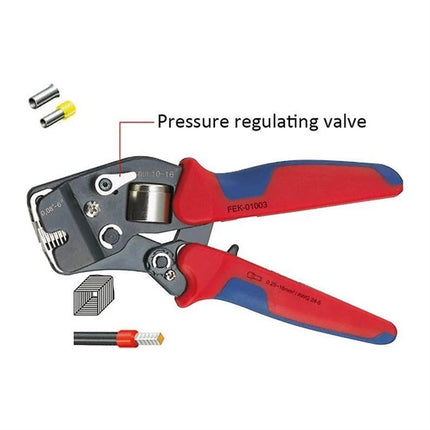 Pinze a crimpare per connettori da 0,25–16 mm², Premium