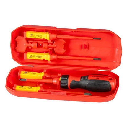 Set di 8 cacciaviti da elettricista, VDE, STREND PRO