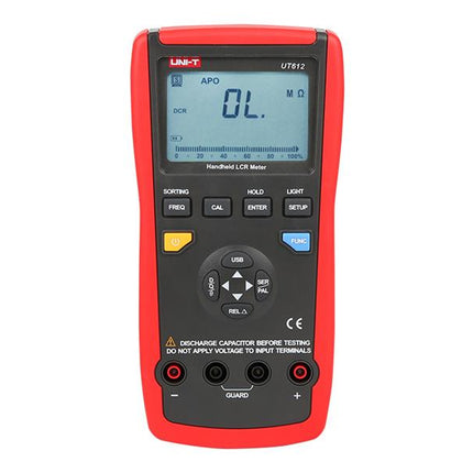 Multimetro UNI-T UT612 RLC, USB, automatico