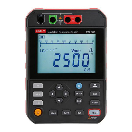 Tester di resistenza di isolamento UNI-T UT512D