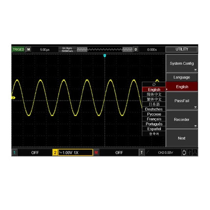 Oscilloscopio UNI-T UTD2102CEX+