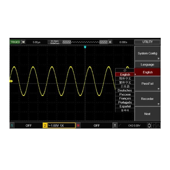 UNI-T UTD2202CEX+ Oscilloscope