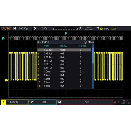 Oscilloscopio UNI-T UPO1102