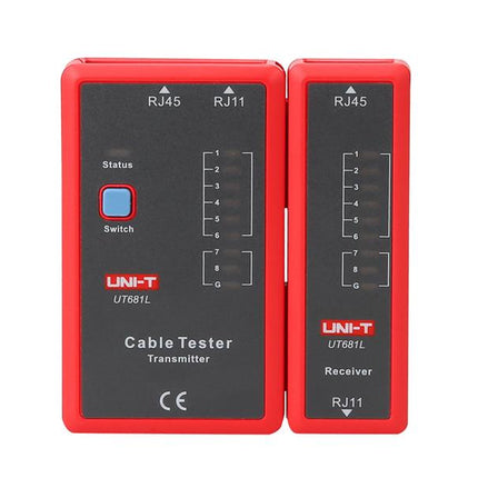 Tester per cavi UNI-T UT681L (RJ45, RJ11)