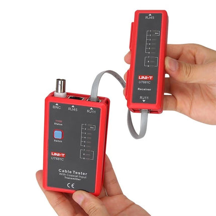 Tester per cavi UNI-T UT681C (RJ45, RJ11, BNC)