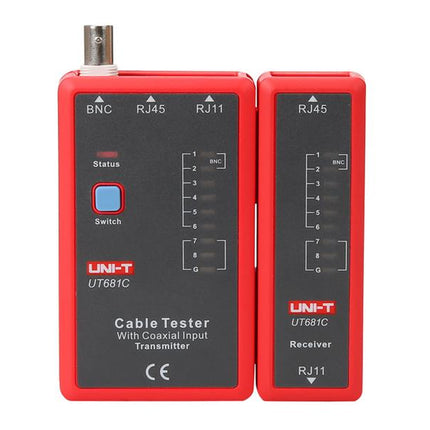 Tester per cavi UNI-T UT681C (RJ45, RJ11, BNC)