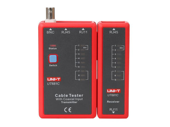 UNI-T UT681C Cable Tester (RJ45, RJ11, BNC)