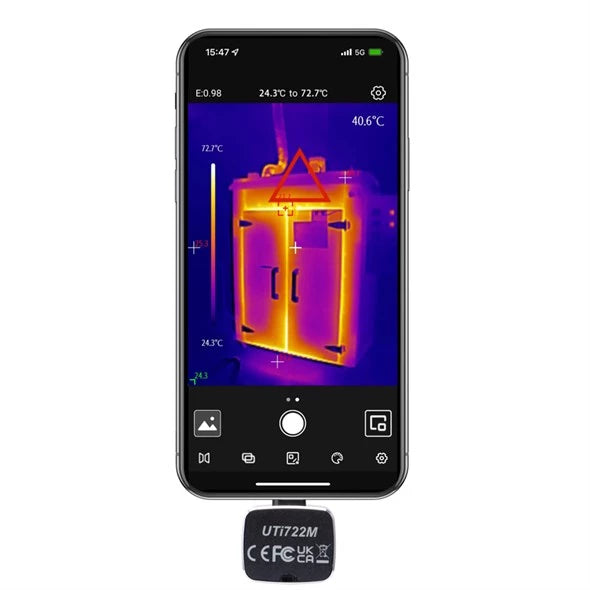 UNI-T UTi722M thermal imaging camera (Android)