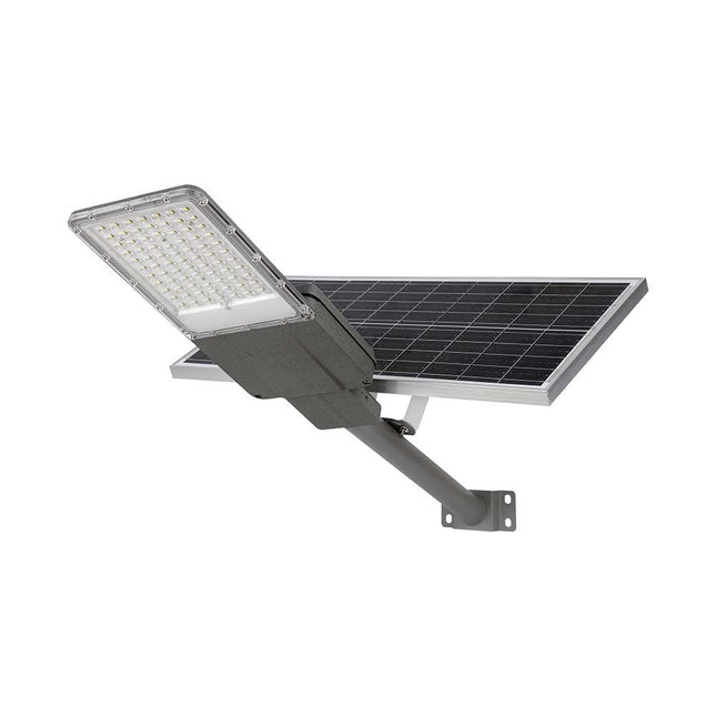 Lampione stradale a LED solare da 2500 lm, chip Bridgelux, 6400 K