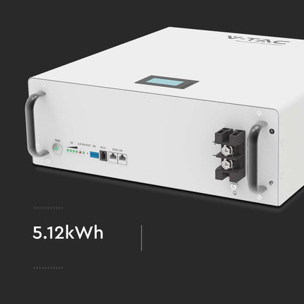 Batteria fotovoltaica LiFePo4 da 5,12 kWh VT-48100-W, V-TAC