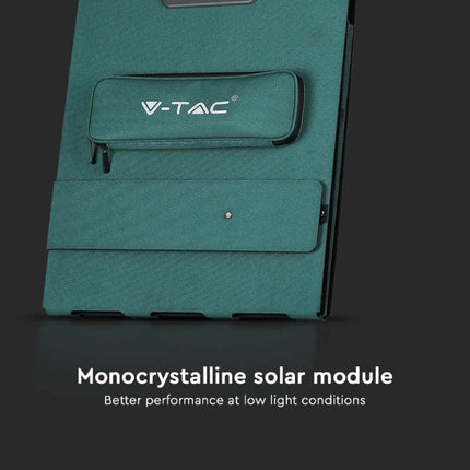 Pannello solare fotovoltaico pieghevole da 160 W per batteria portatile