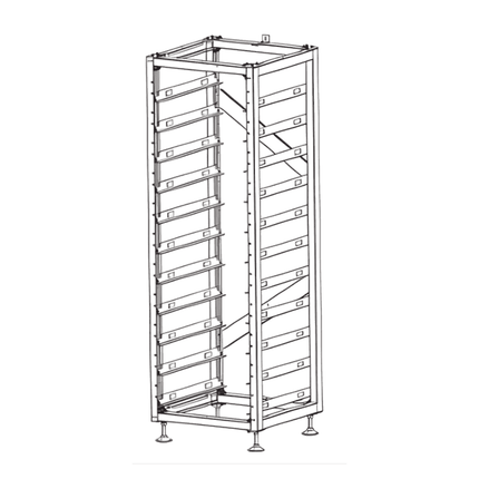 BOS-A: rack per 11 moduli, Deye