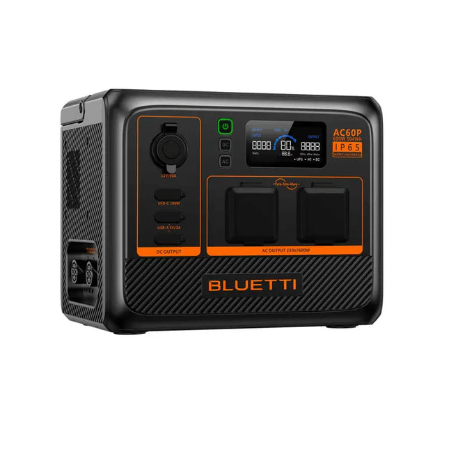 Bluetti 600W Portable Power Station, solar or mains charging