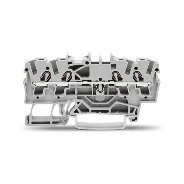 Morsettiera WAGO Topjob 2002-1401 con 4 morsetti, 24 A, 0,25 mm² – 2,5 mm²