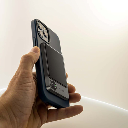 Power bank portatile, ricarica wireless, magnetico, 5000 mAh, V-Tac