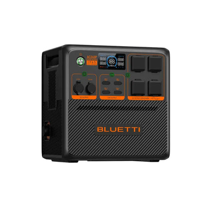 Stazione di ricarica portatile Bluetti da 2400 W, ricarica tramite pannello solare o rete elettrica