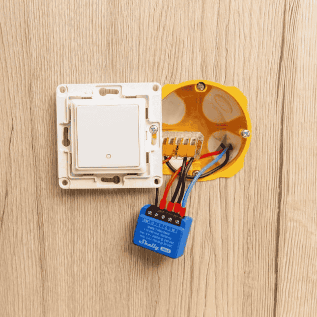 Shelly 1 Mini Gen3, Smart Wi-Fi Mini Relay with Dry Contact, 8A