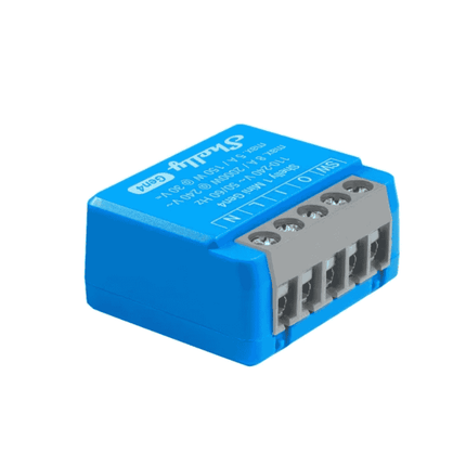 Shelly 1 Mini Gen4, Set of 2 Smart Relays, Zigbee, Wi-Fi with Dry Contact, 8A