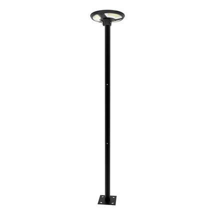 Lampada solare a LED da 1500 lm, telecomando, sensore di movimento, 6400 K
