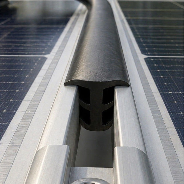 Sealing strip for photovoltaic panels