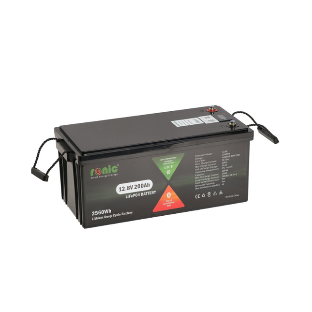 12.8V 200Ah LiFePo4 battery