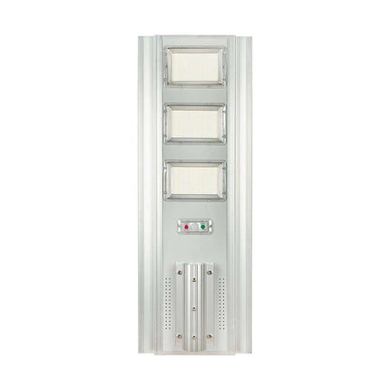 Lampione stradale a LED da 3500 lm con alimentazione solare e sensore di movimento, 6400 K