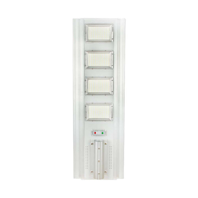 Lampione stradale a LED da 4300 lm con alimentazione solare e sensore di movimento, 6400 K