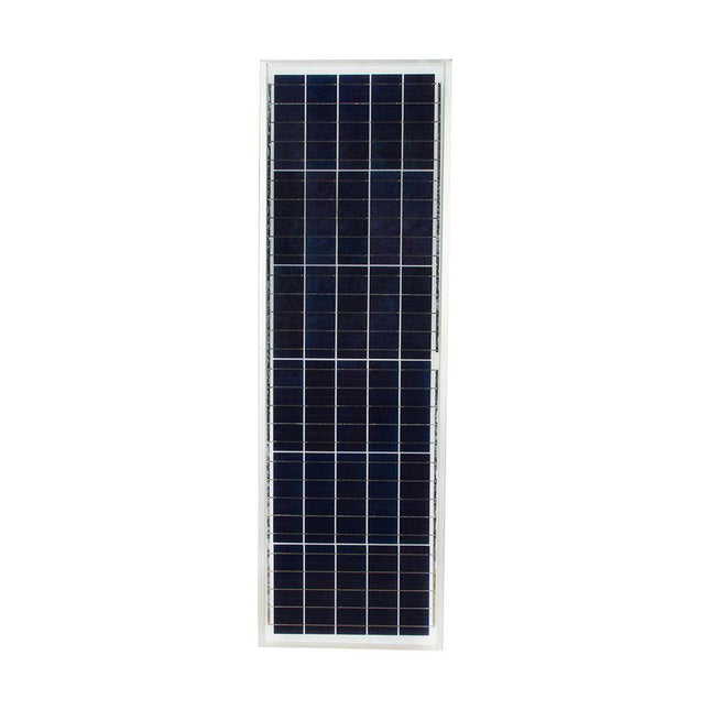 Lampione stradale a LED da 4300 lm con alimentazione solare e sensore di movimento, 6400 K