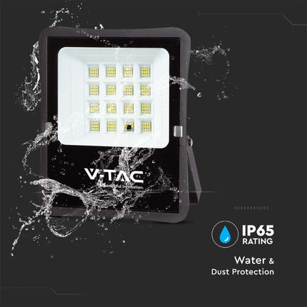 Proiettore LED solare da 2400 lm, telecomando, temperatura di colore 6400 K