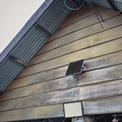 Proiettore LED solare da 1200 lm, telecomando, temperatura di colore 4000 K