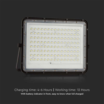 Proiettore LED solare da 1800 lm, telecomando, temperatura di colore 6400 K