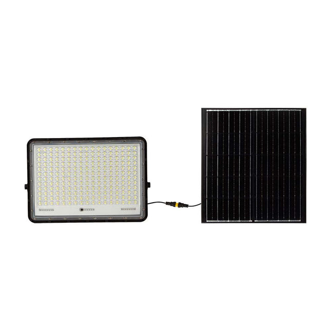 2600lm Solar LED Floodlight, Remote Control, 6400K Colour Temperature