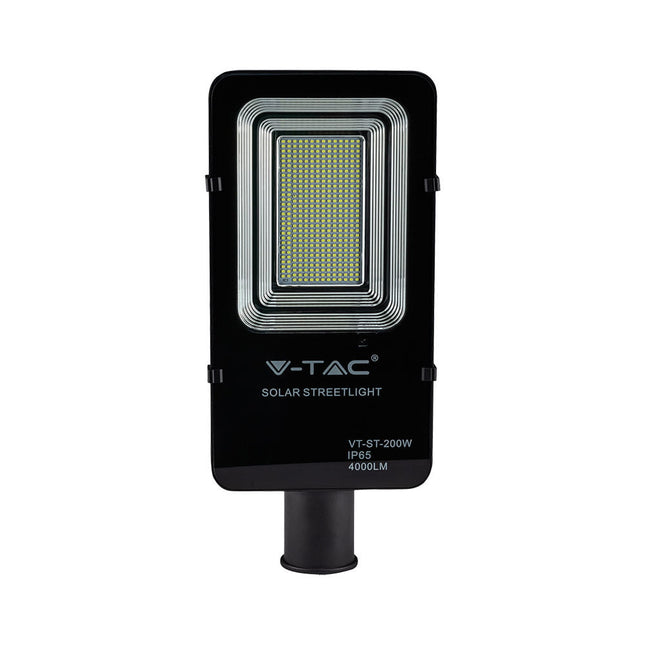 4000 lm, 6000 K LED solar street light