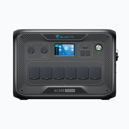 Stazione di ricarica portatile Bluetti da 3000 W, ricarica tramite pannello solare o rete elettrica