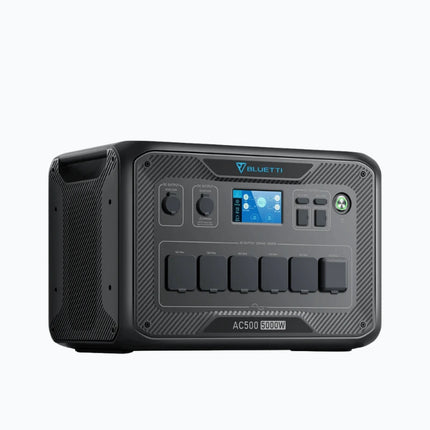 Stazione di ricarica portatile Bluetti da 5000 W, ricarica tramite pannello solare o rete elettrica