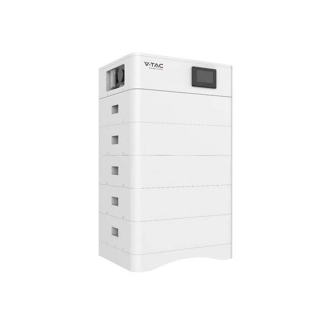 Batteria solare agli ioni di litio LiFePo4 ad alta tensione da 30 kWh, V-TAC