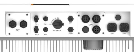 Inverter INVT Hybrid da 5 kW, 48 V, 2 MPPT, 95 A, modello BD5KTL-RL1