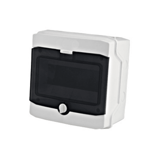 Quadro elettrico per esterni, IP65, a fila singola, 8UH, Schrack