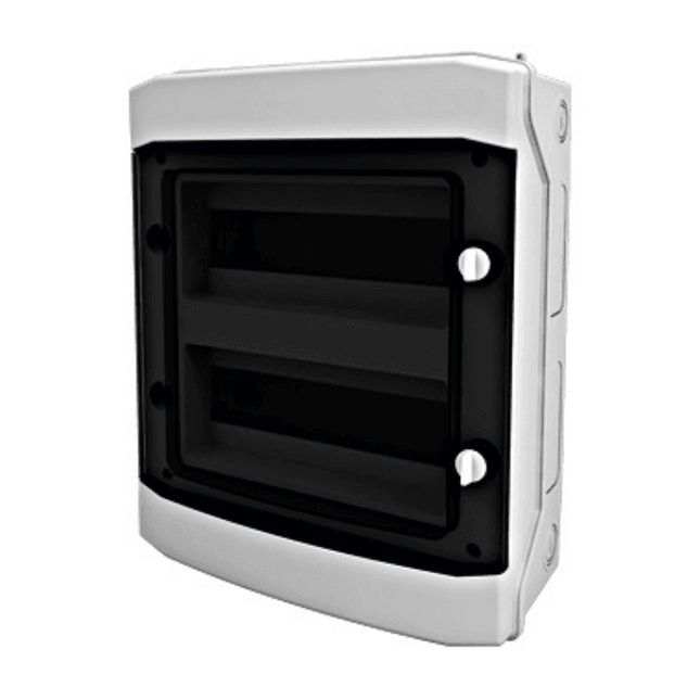 Quadro elettrico per esterni, IP65, a 2 file, 24U, Schrack