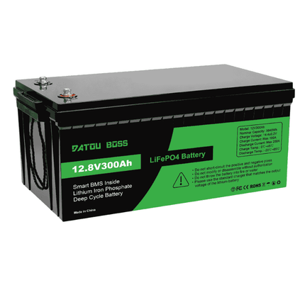 Batteria LiFePo4 da 12 V e 300 Ah, DT-12V300A-A01