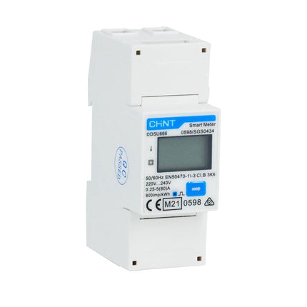 Contatore intelligente monofase DEYE DDSU666 230 V 5(80) A 2 poli, CHiNT