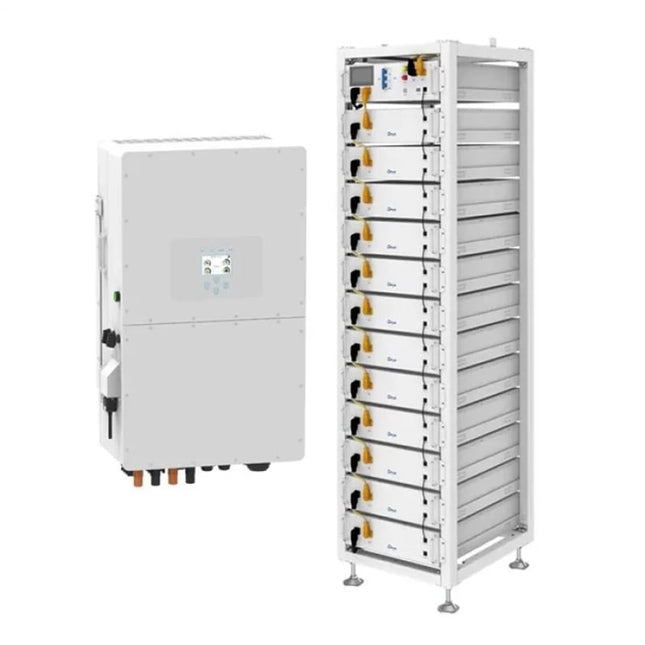 DEYE 50kW inverter + 61.44kWh LiFePo4 BOS-G battery storage