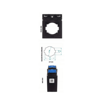 ECT-IM3 Bobina per trasformatore di corrente 400 A/5 A, EASTRON