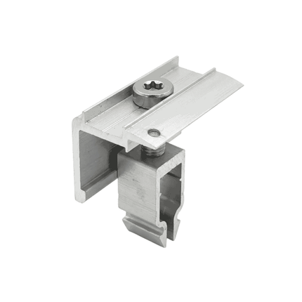 30mm solar panel end clamp for H-type profile