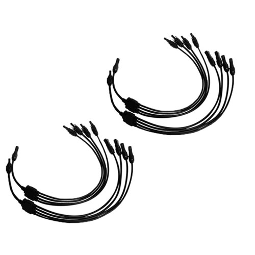 Connettore a Y con cavo, MC4 4 in 1 in parallelo, 1000 V, IP67